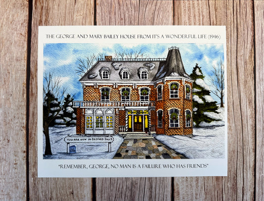 The Bailey House from It’s a Wonderful Life