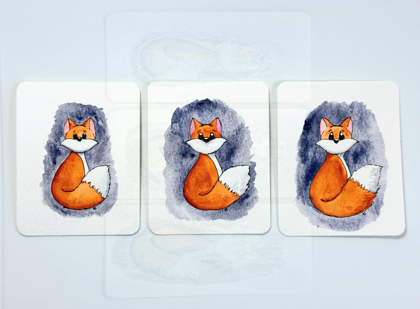 Tiny Art—Ember Firefluff (The Fox Tales)