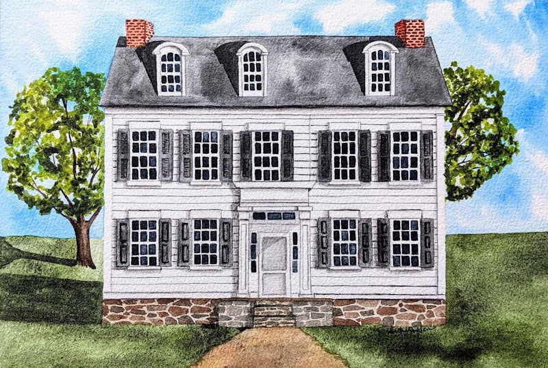 Satterthwaite House Fundraiser Print