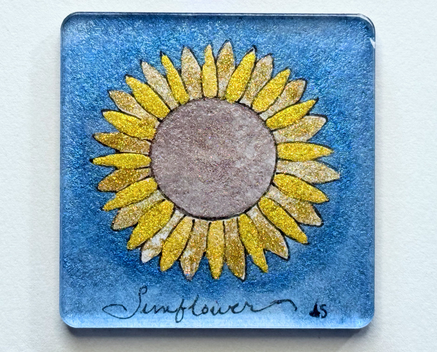 Happy Flowers Acrylic Magnets