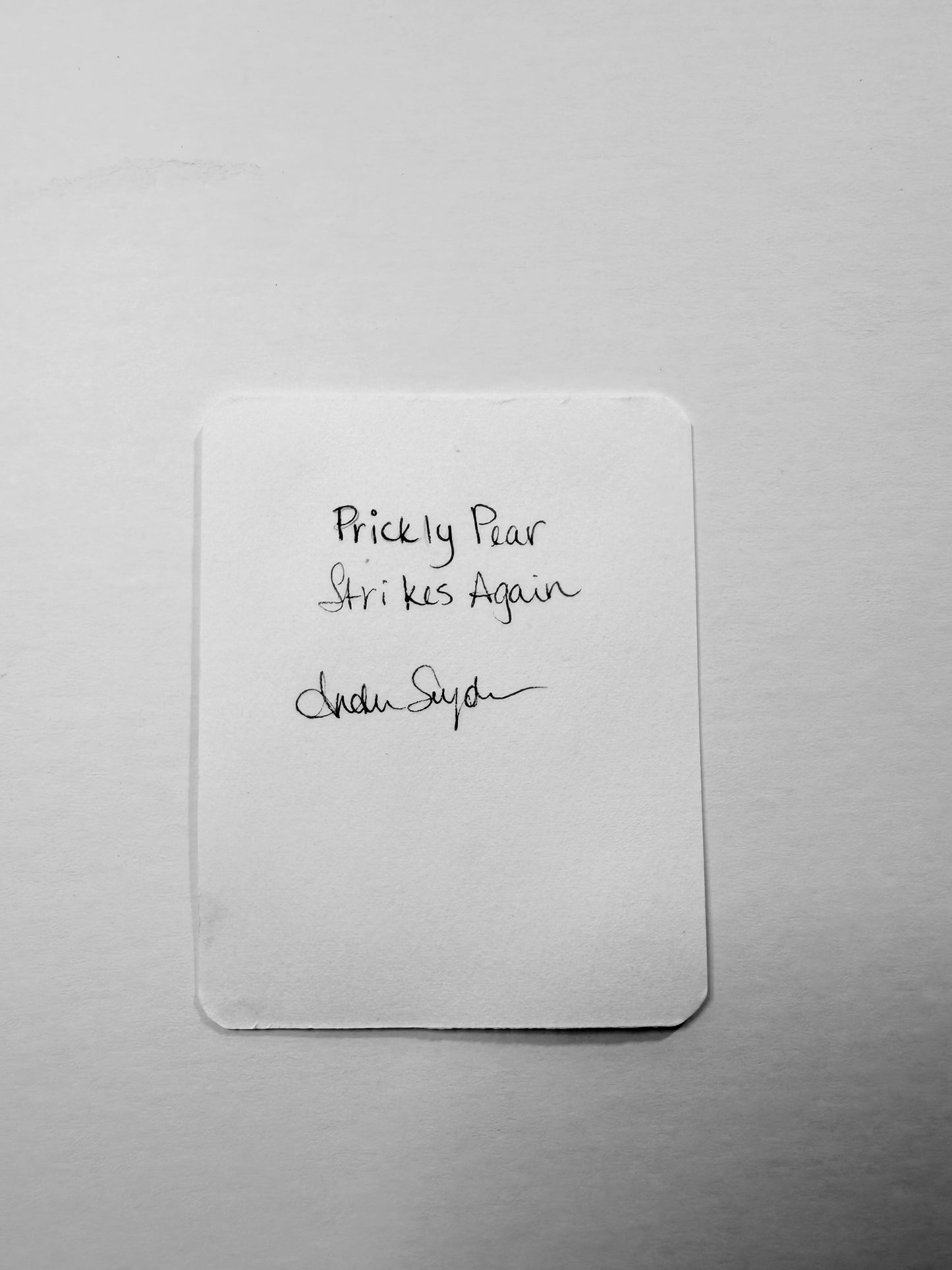 Tiny Art—Prickly Pear Strikes Again