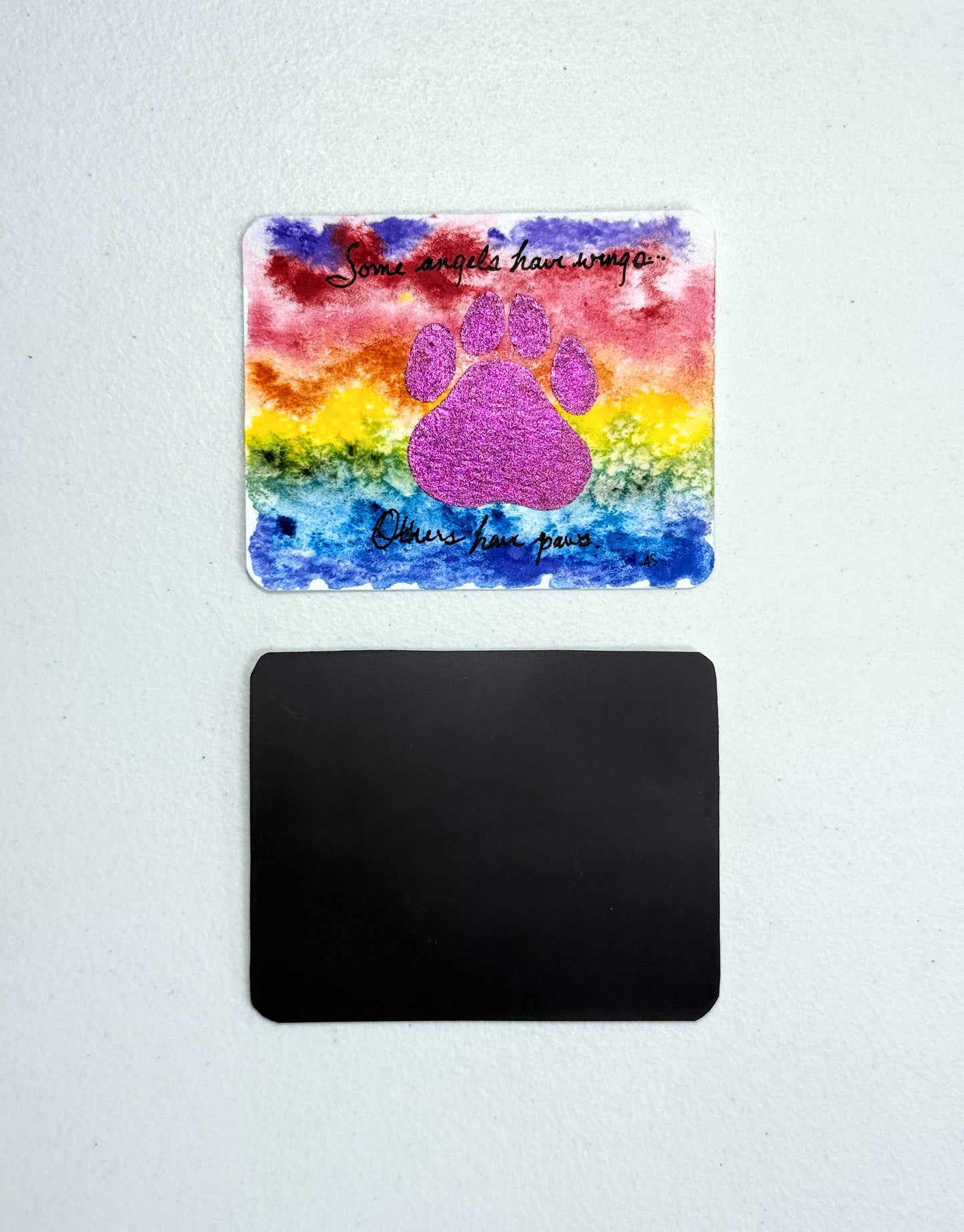 Tiny Art—Rainbow Bridge Pet Loss Painting