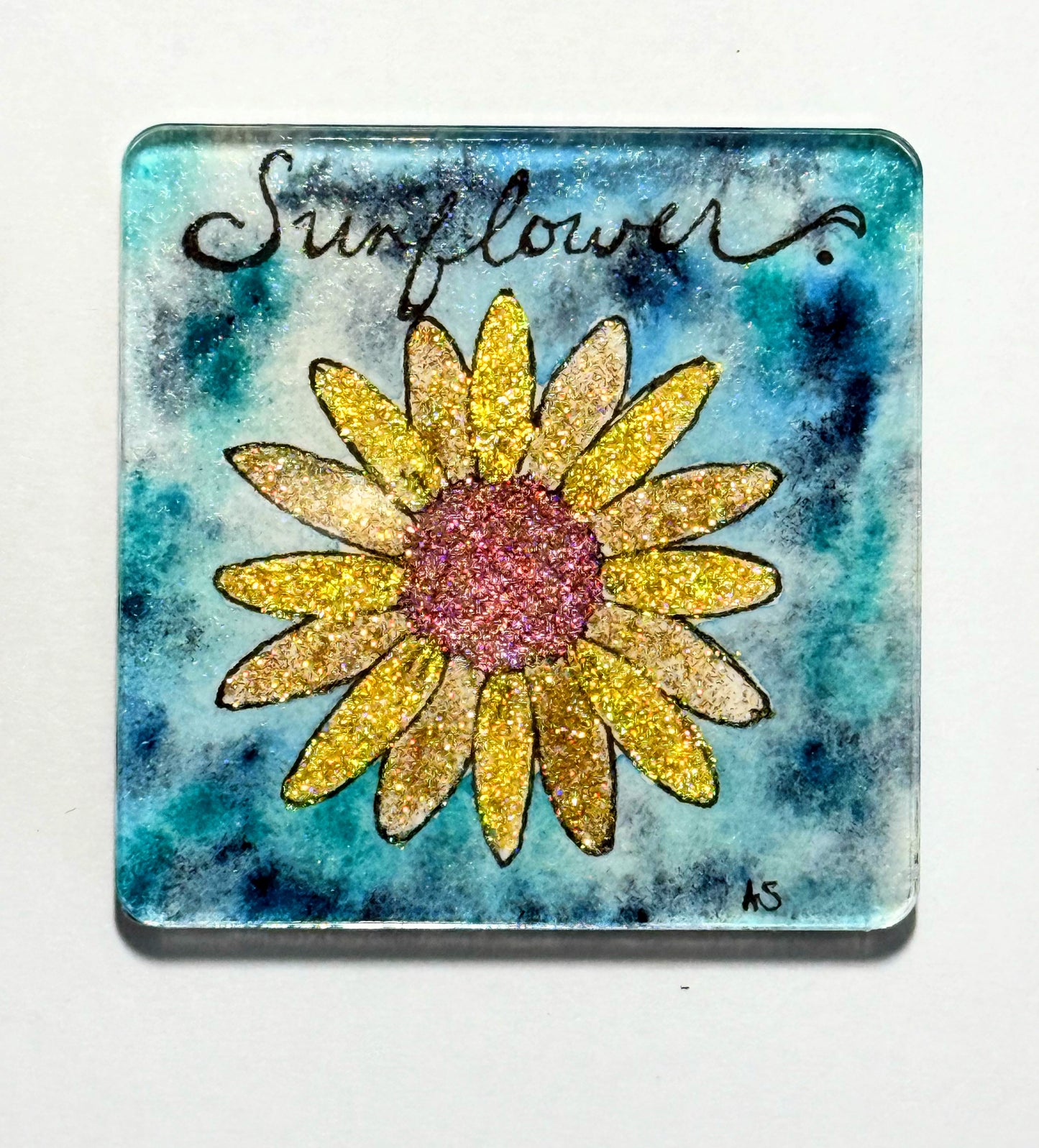 Floral Acrylic Magnets
