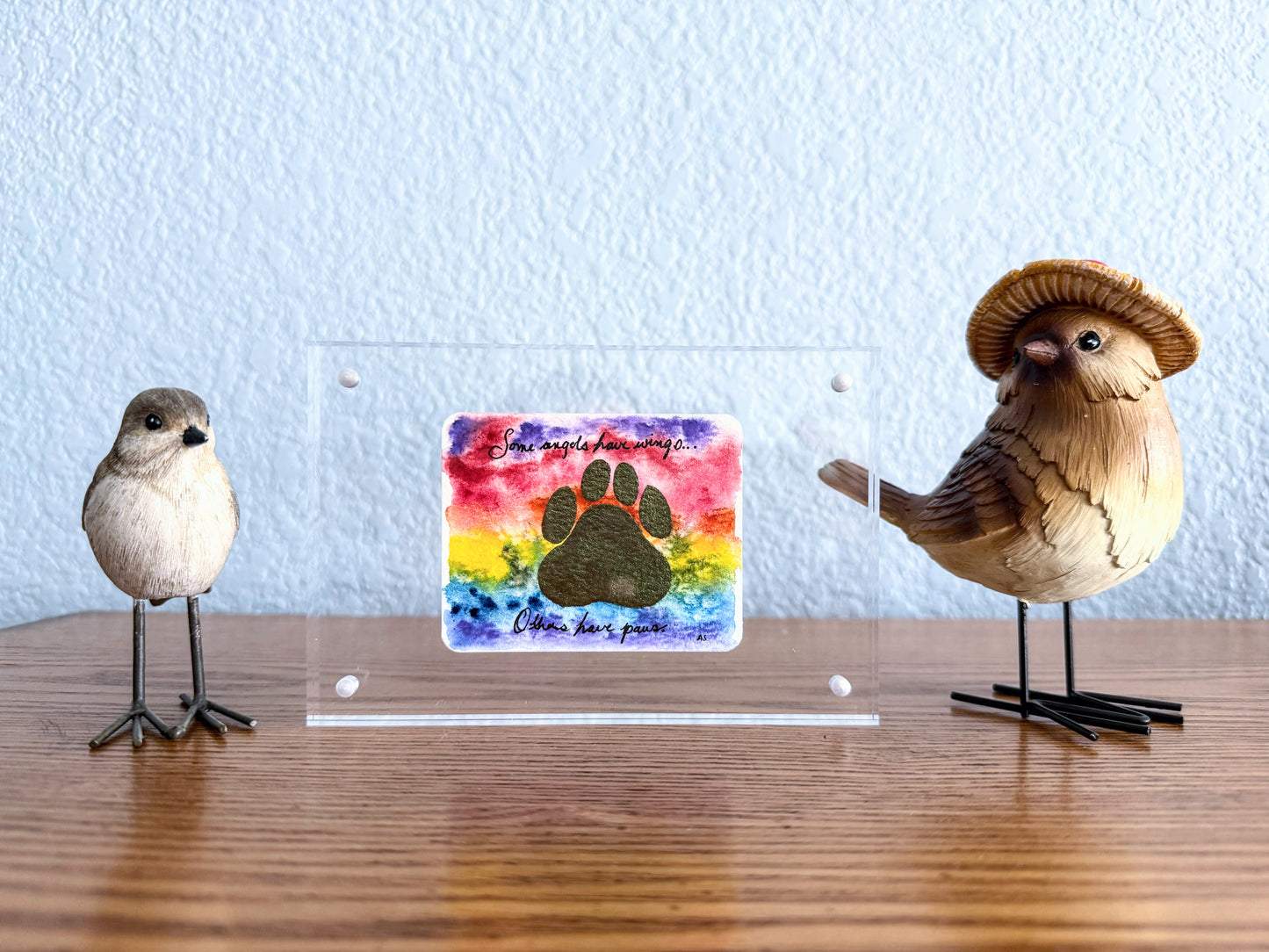 Tiny Art—Rainbow Bridge Pet Loss Painting