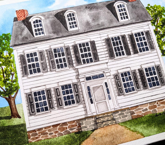 Satterthwaite House Fundraiser Print