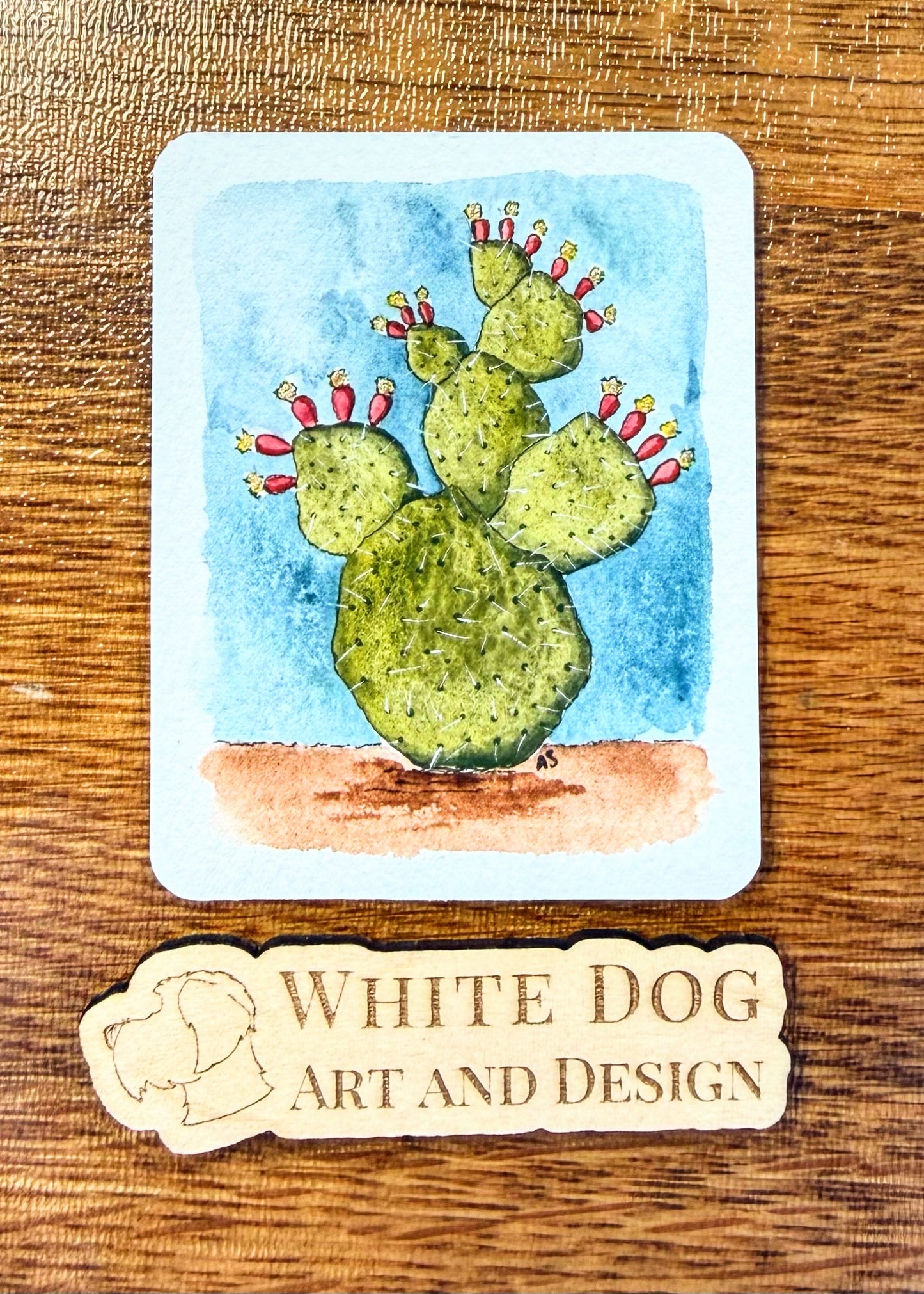 Tiny Art—Prickly Pear Strikes Again