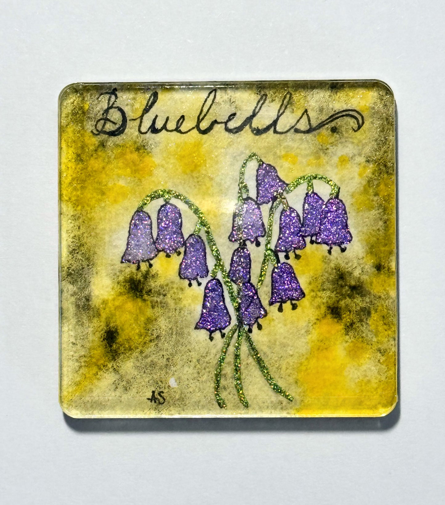 Floral Acrylic Magnets