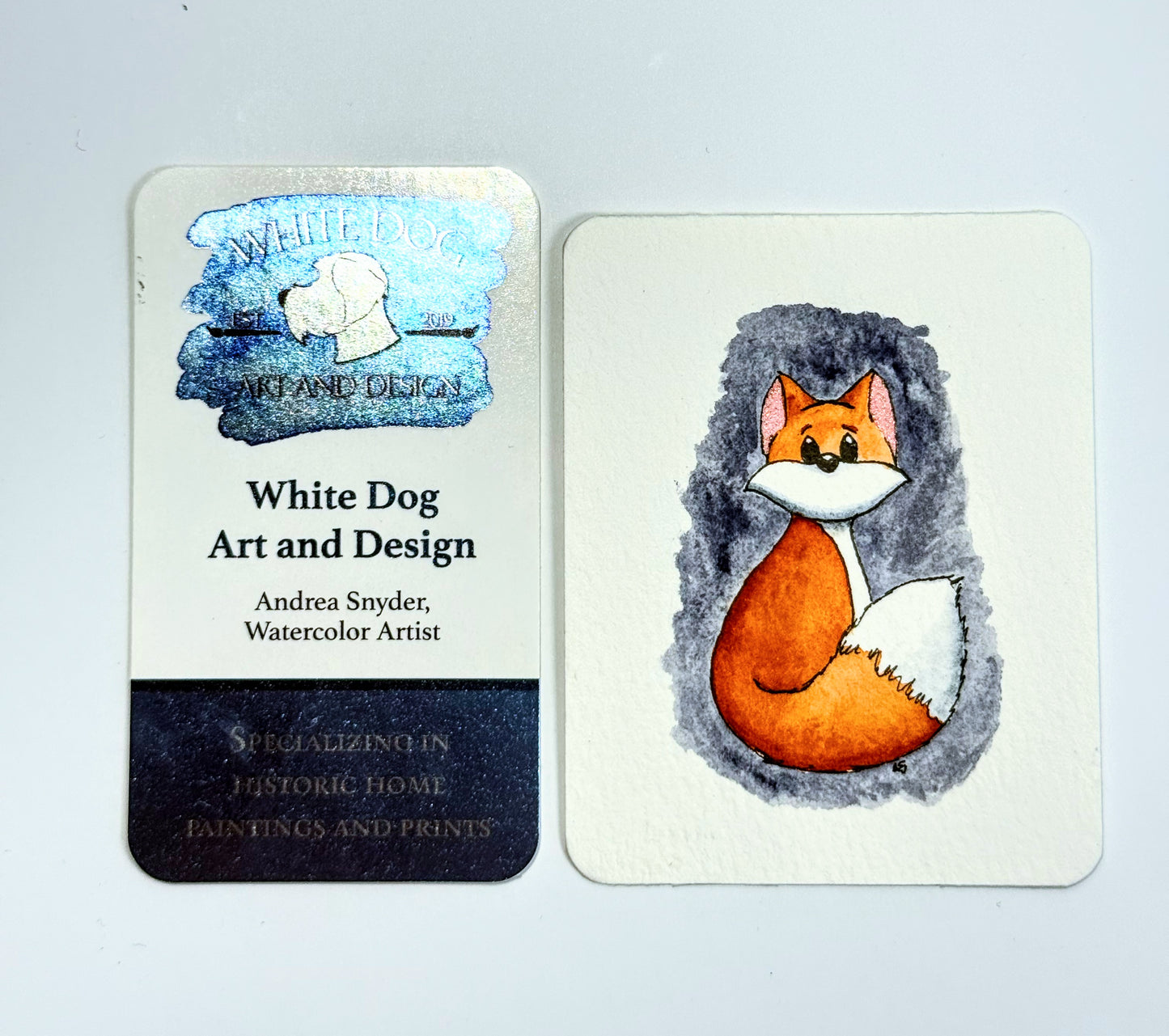 Tiny Art—Ember Firefluff (The Fox Tales)