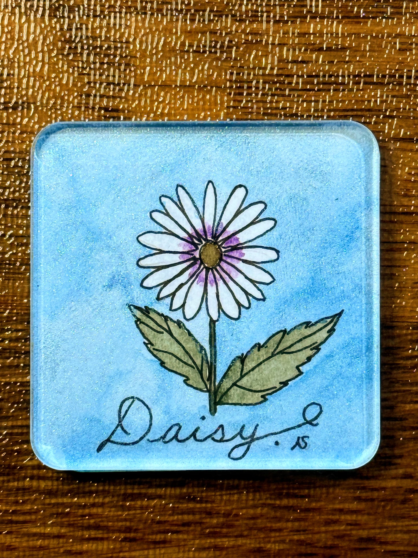 Spring Floral Acrylic Magnets