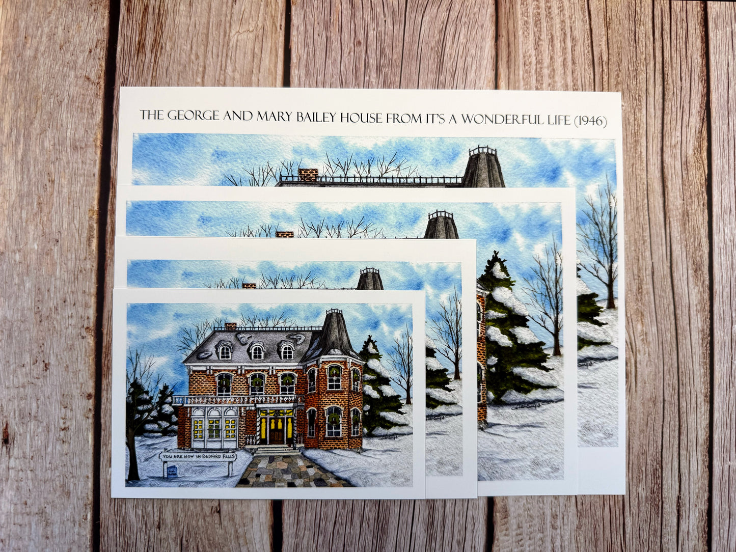 The Bailey House from It’s a Wonderful Life