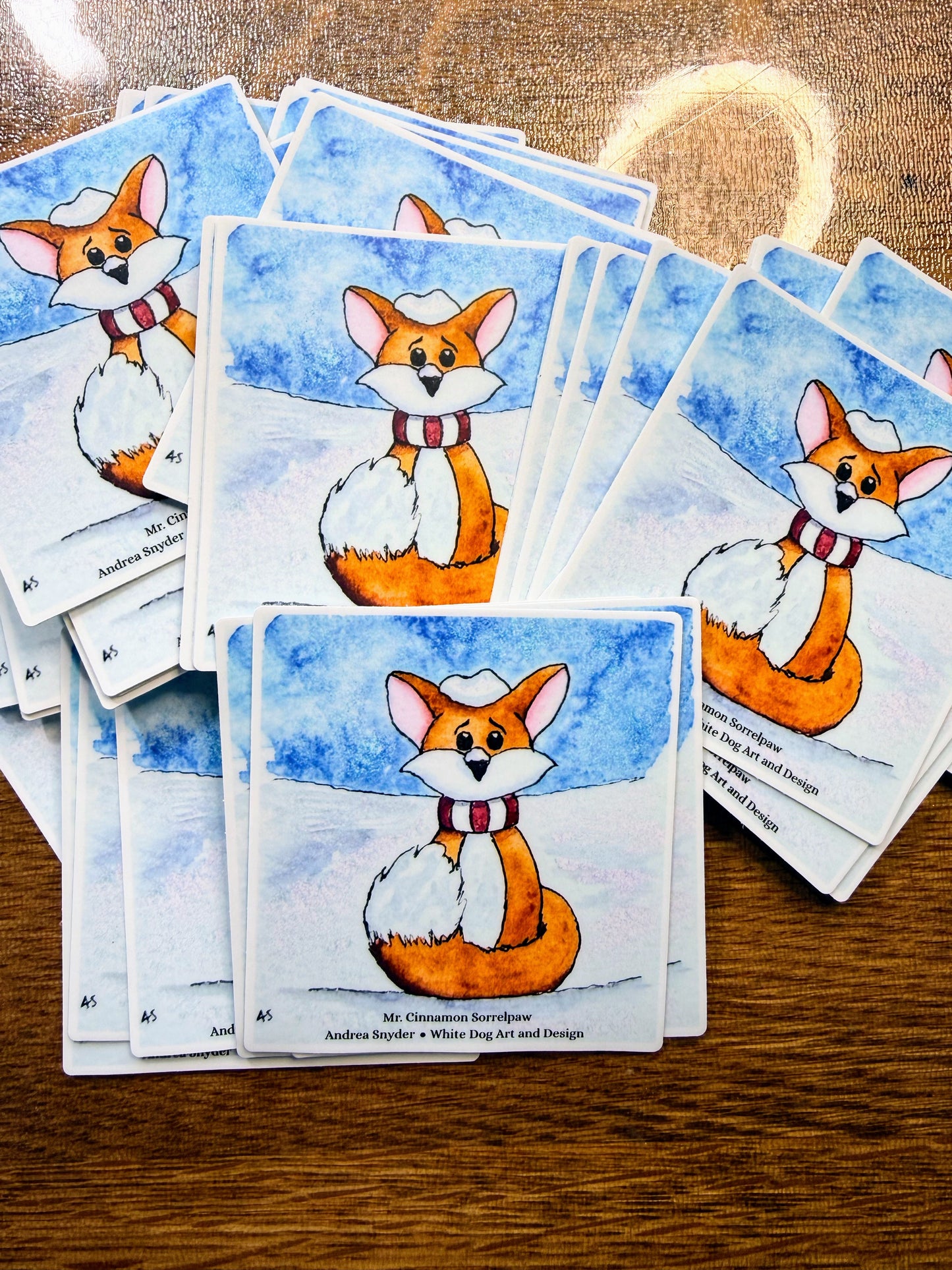 Cinnamon Sorrelpaw Stickers