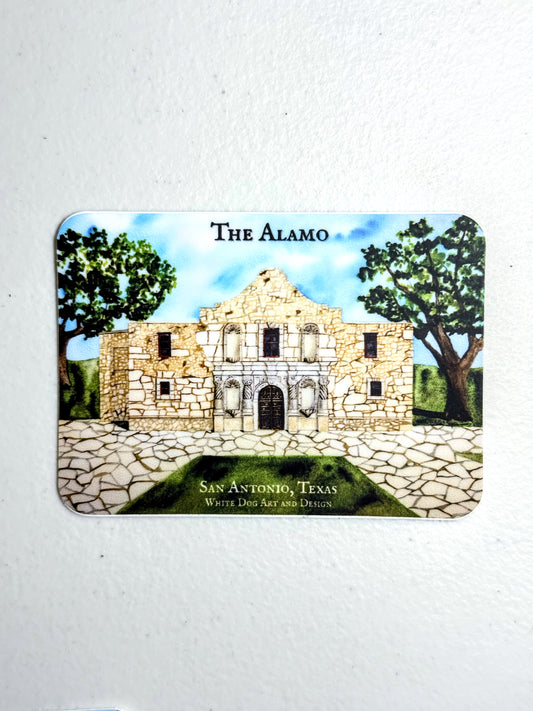 Texas Sticker—The Alamo, San Antonio
