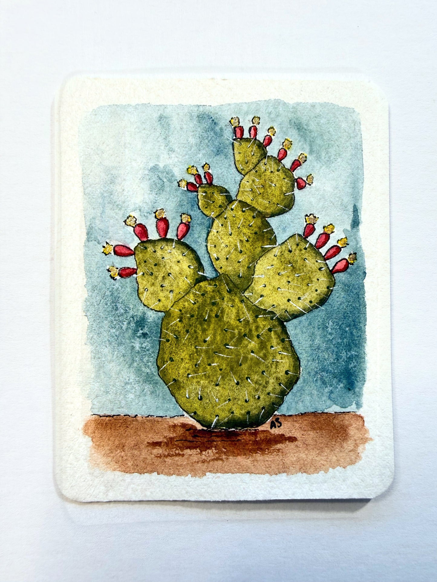 Tiny Art—Prickly Pear Strikes Again