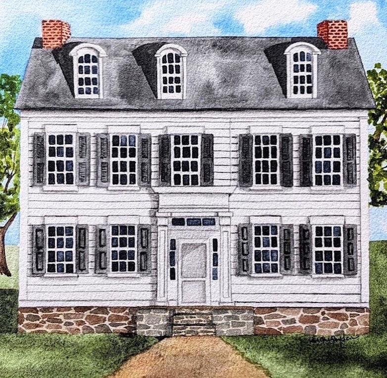 Satterthwaite House Fundraiser Print