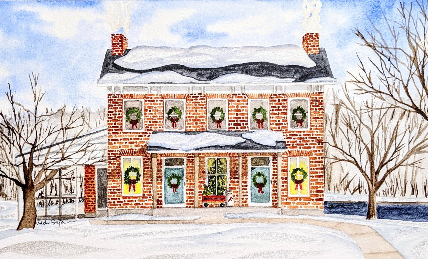 Custom Christmas Card Commissions