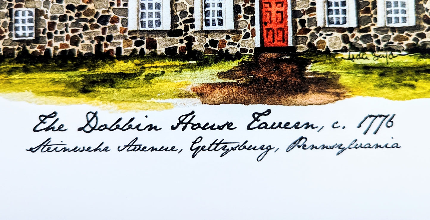 Dobbin House prints (Gettysburg PA)