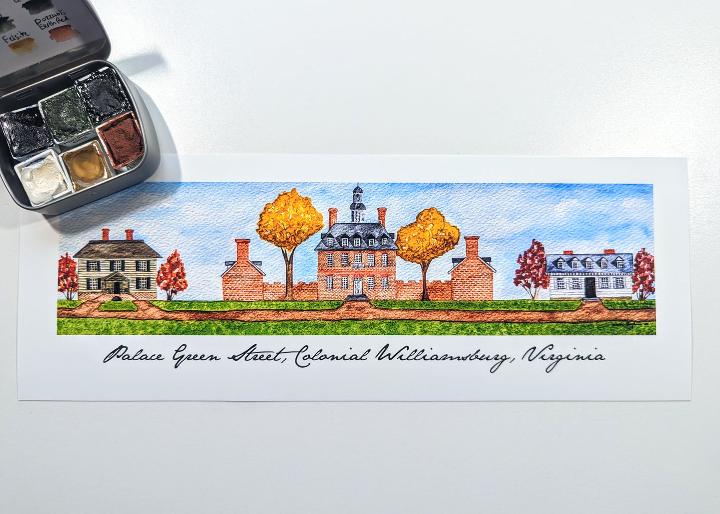 Colonial Williamsburg Prints, Palace Green Street (Williamsburg, VA)