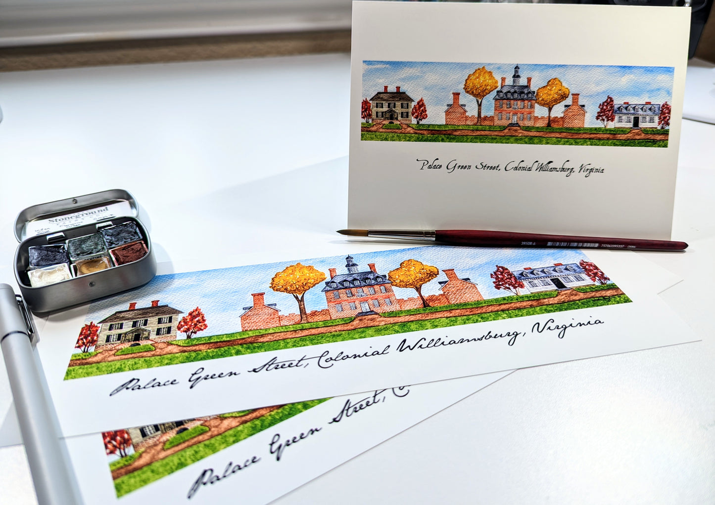 Colonial Williamsburg Prints, Palace Green Street (Williamsburg, VA)