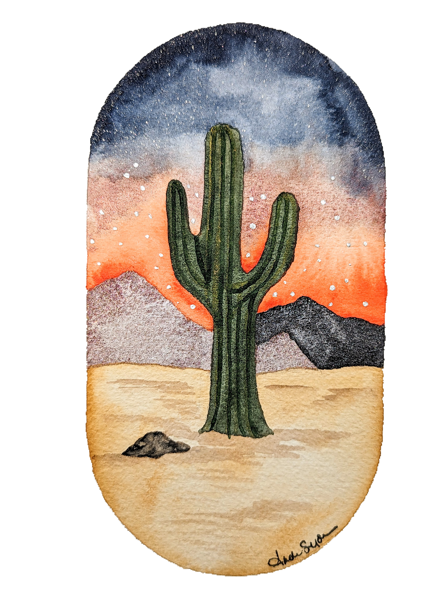 Texas Cactus Cards