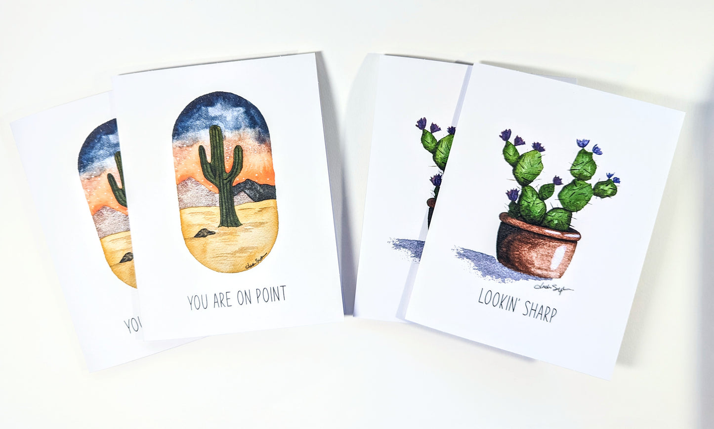Desert-Themed Greeting Cards