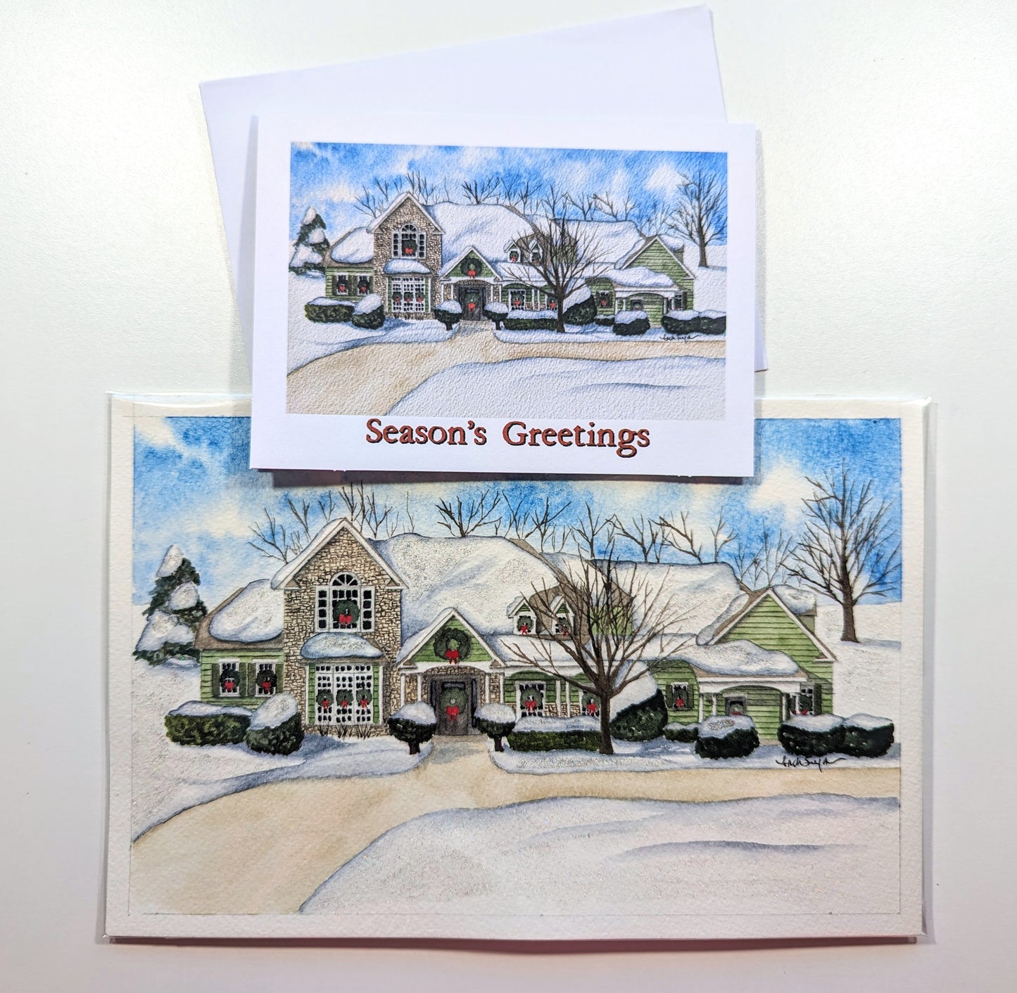 Custom Christmas Card Commissions