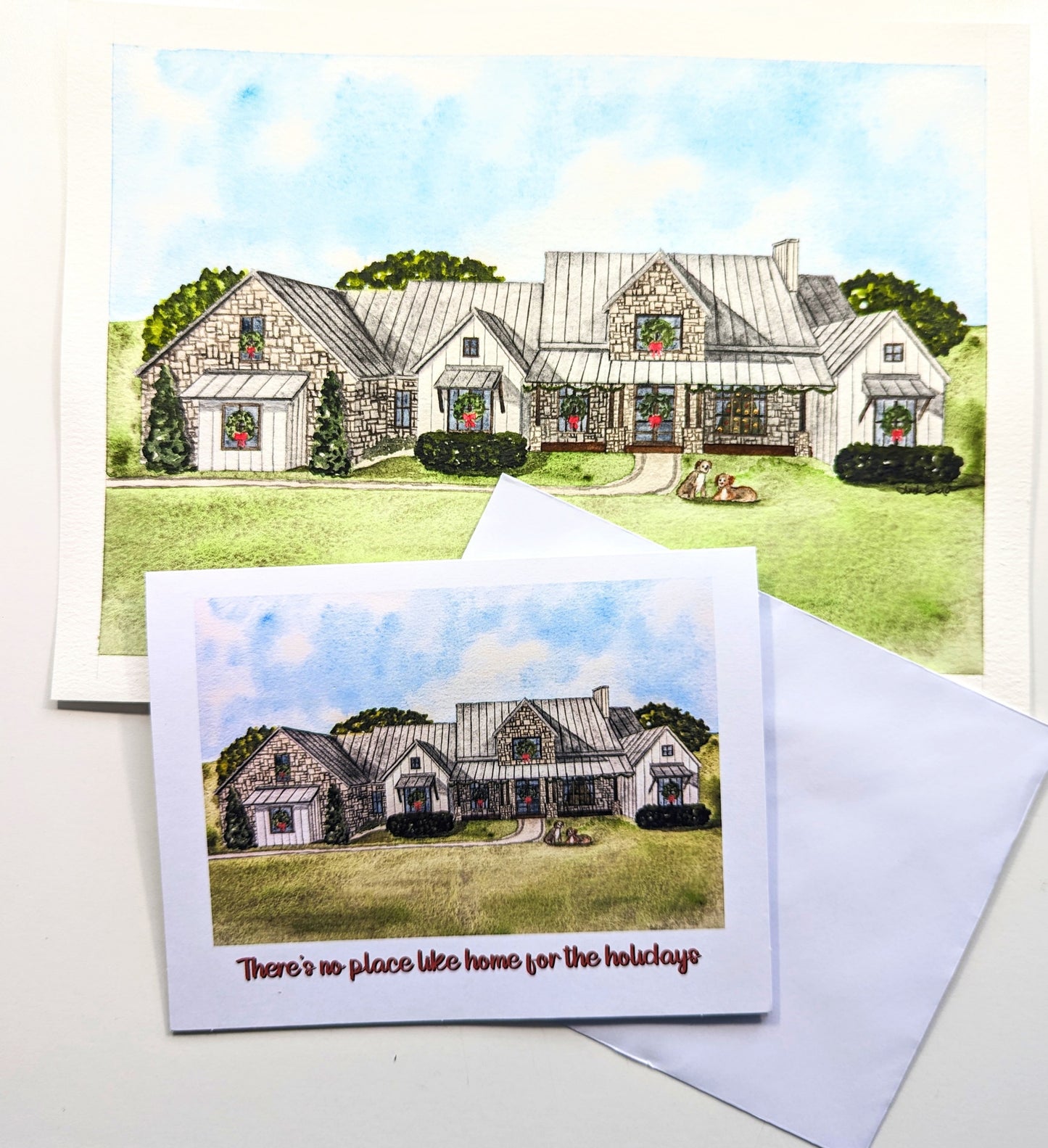 Custom Christmas Card Commissions