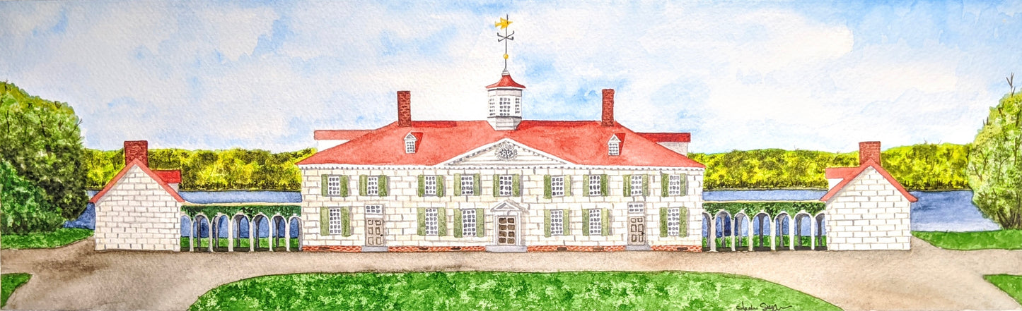 Mt. Vernon Prints-George Washington’s Home (Mt. Vernon, VA)