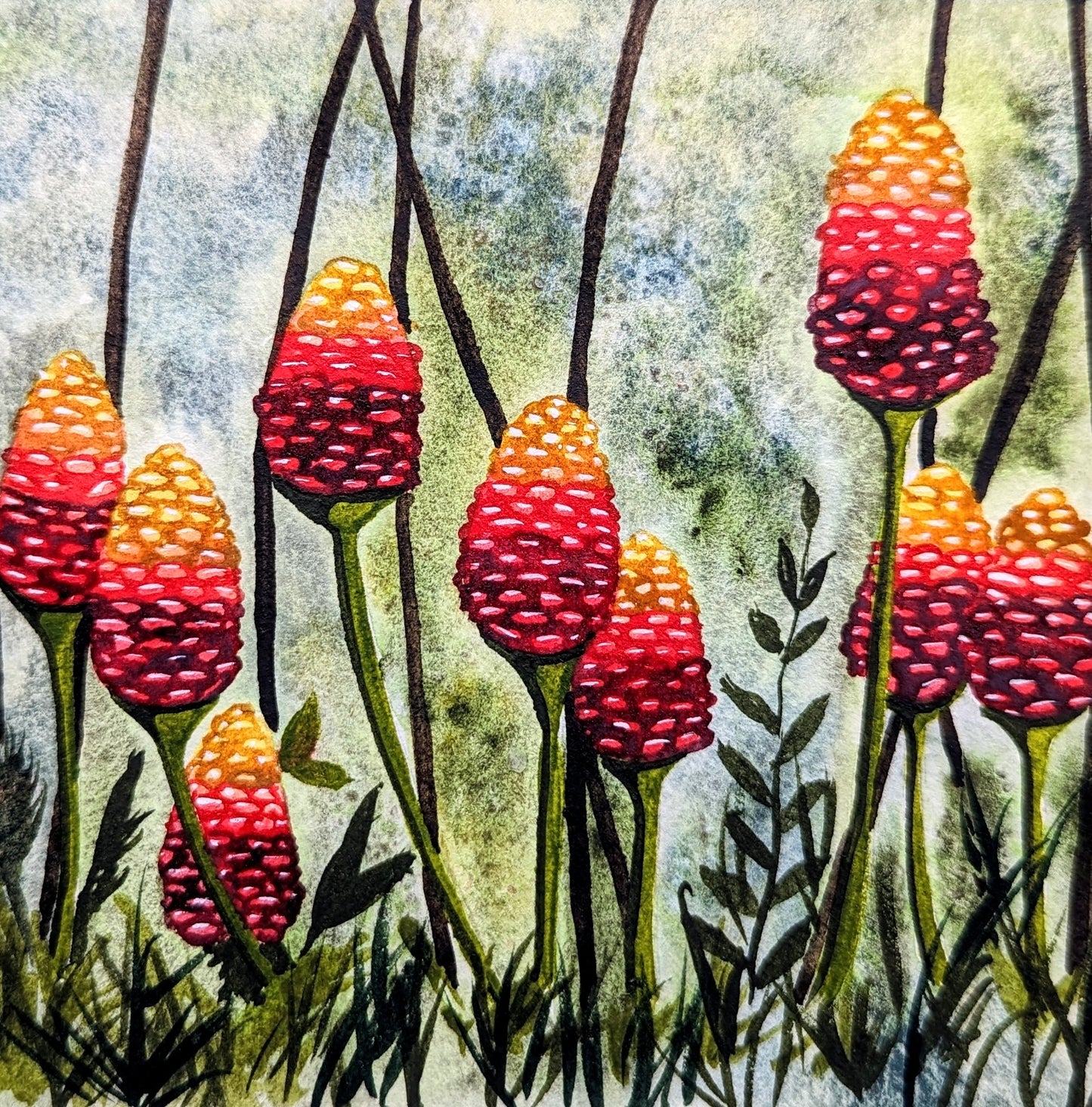 Hawaii Series—Beehive Ginger Prints