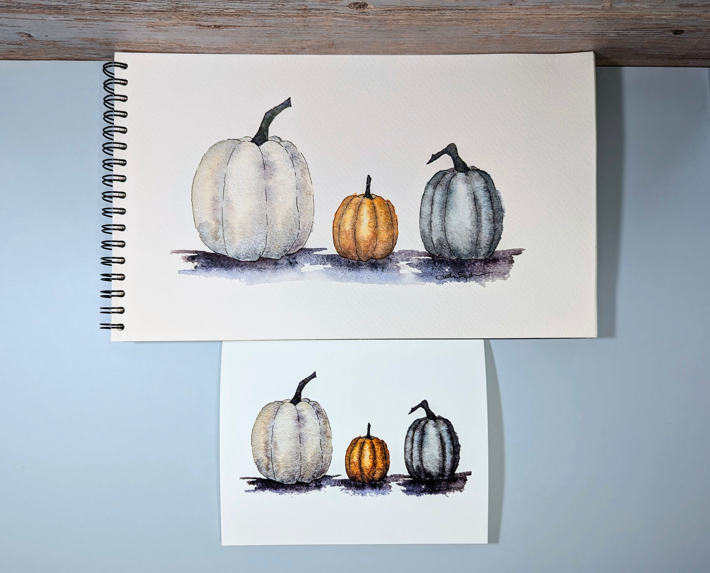 Three Pumpkins Prints