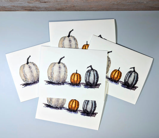 Three Pumpkins Prints