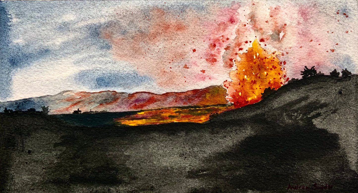 Hawaii Series—Halema’uma’u Crater Eruption