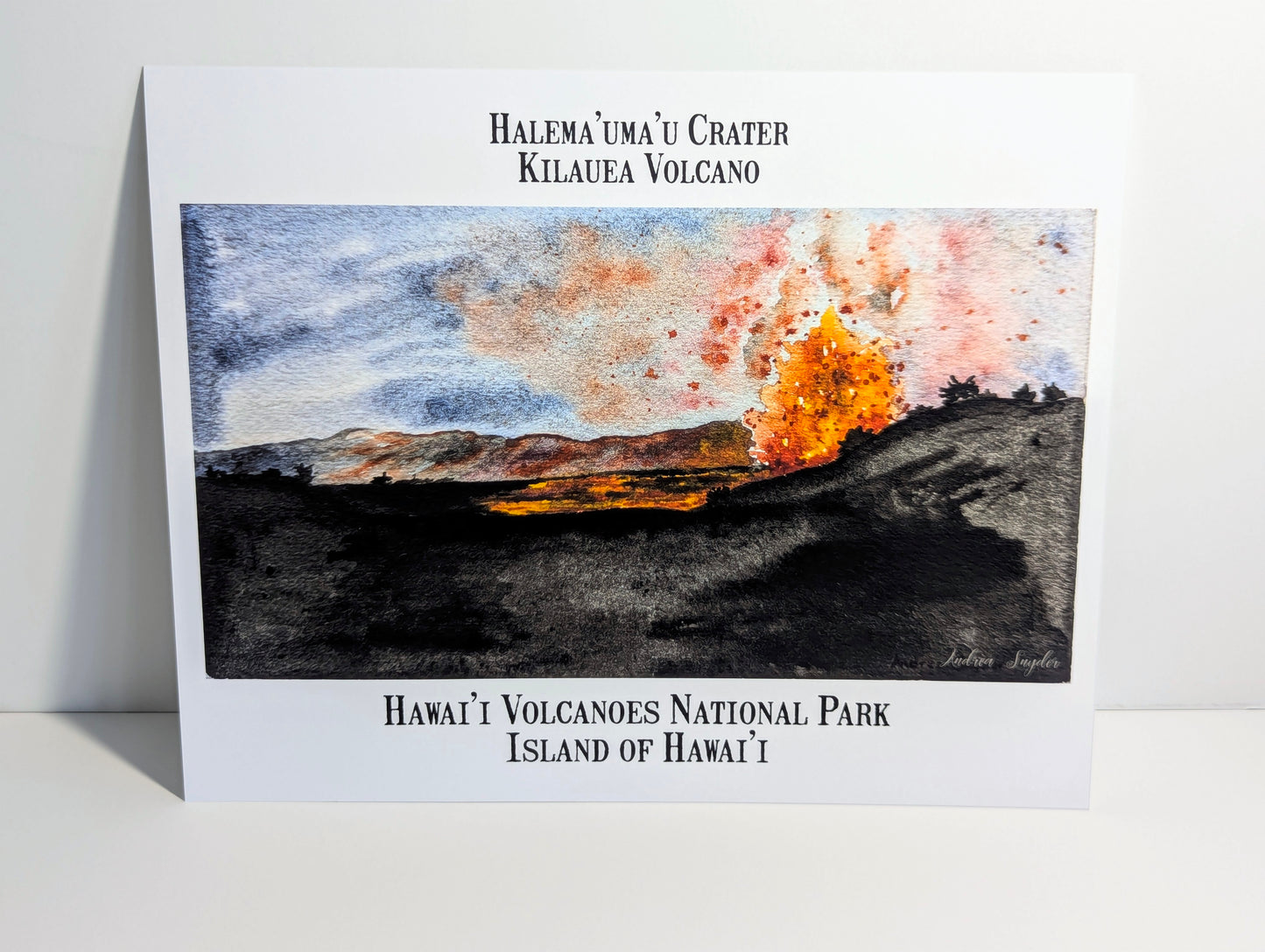 Hawaii Series—Halema’uma’u Crater Eruption