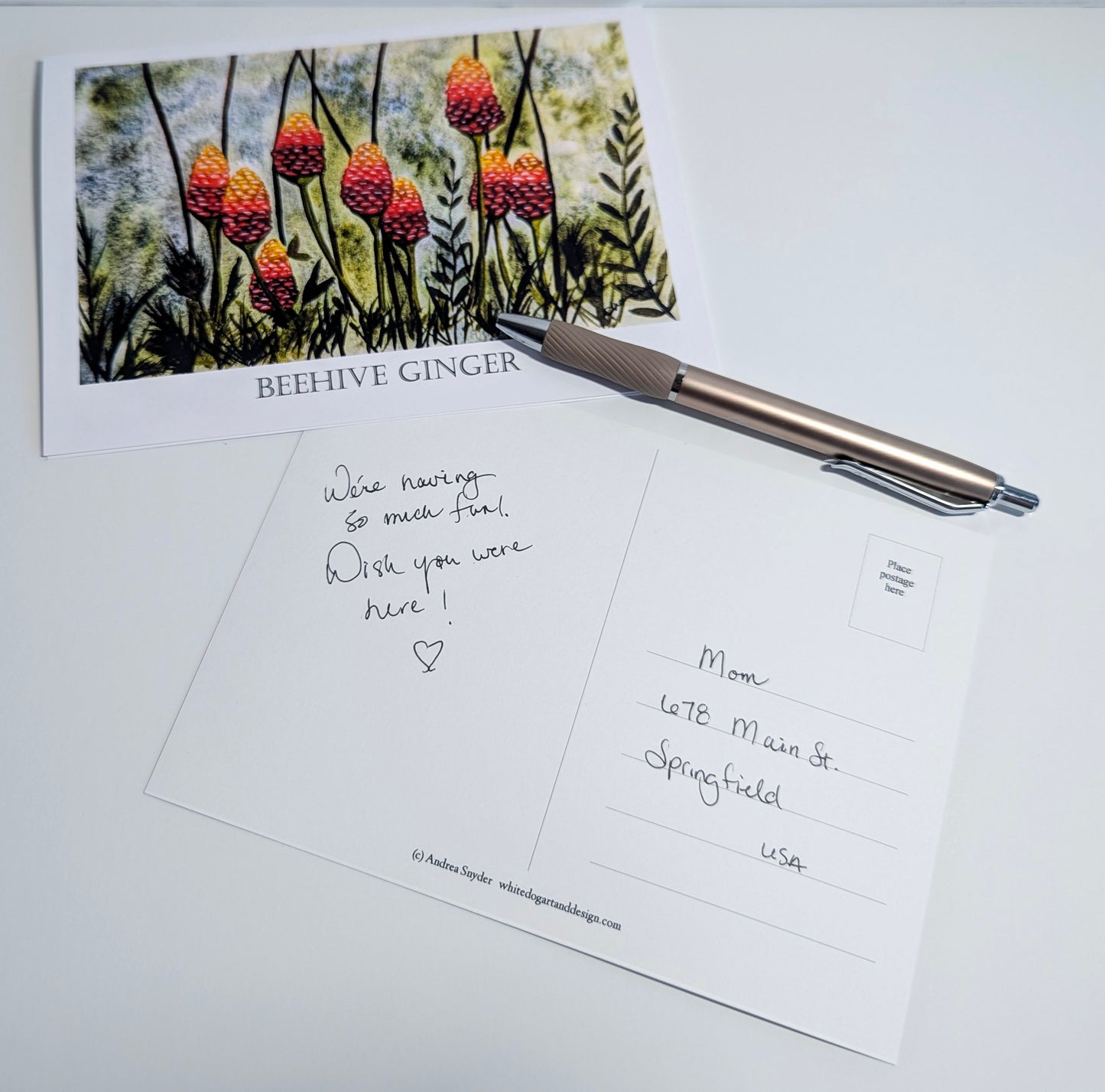 Hawaii Series—Beehive Ginger Prints