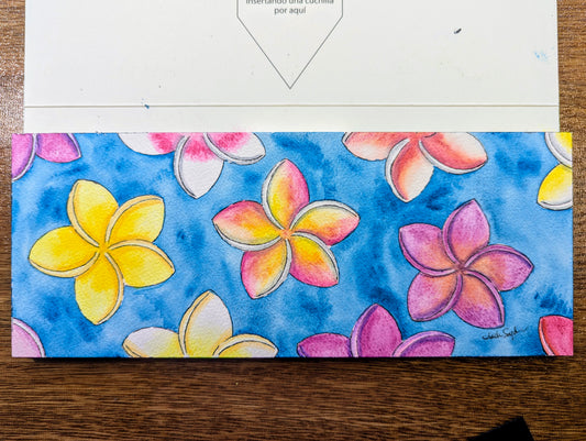 Hawaii Series—Plumeria Prints