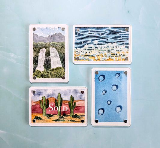 Hawaii Series—Double sided magnets