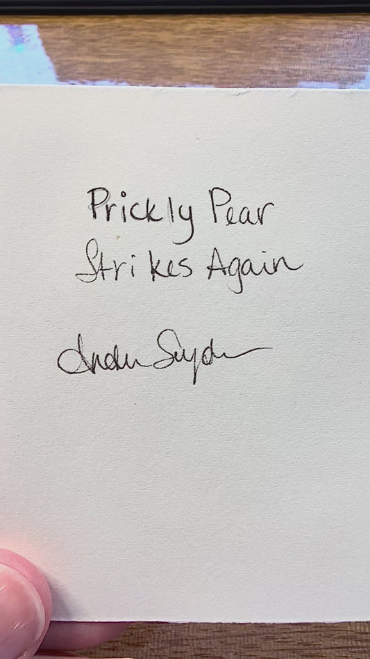 Tiny Art—Prickly Pear Strikes Again